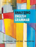 Instructor Manual for Analyzing English Grammar 7th Edition by Thomas P. Klammer