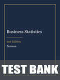 Test Bank for Business Statistics 2nd Edition