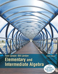 Solutions Manual for Elementary and Intermediate Algebra 4th Edition by Tom Carson
