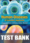 Test Bank for Human Diseases 8th Edition by Mark Zelman