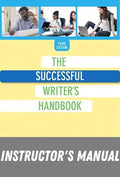 Instructor Manual for The Successful Writer's Handbook 3rd Edition by Kathleen T. McWhorter