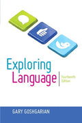 Instructor Manual for Exploring Language 14th Edition by Gary A. Goshgarian