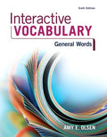 Instructor Manual for Interactive Vocabulary 6th Edition by Amy E. Olsen