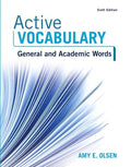 Instructor Manual for Active Vocabulary 6th Edition by Amy E. Olsen