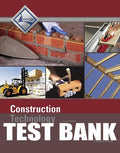 Test Bank for Construction Technology Trainee Guide 4th Edition