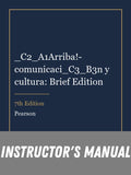Instructor Manual for _C2_A1Arriba!- comunicaci_C3_B3n y cultura: Brief Edition 7th Edition