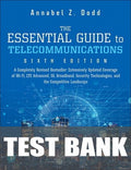 Test Bank for The Essential Guide to Telecommunications 6th Edition by Annabel Z. Dodd