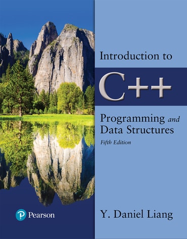 Solutions Manual for Introduction to C++ Programming and Data Structures 5th Edition by Y Daniel Liang