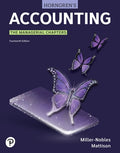 Solutions Manual for Horngren's Accounting, The Managerial Chapters 14th Edition by Tracie L. Miller