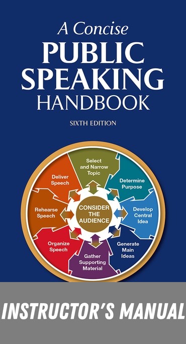 Instructor Manual for A Concise Public Speaking Handbook 6th Edition by Steven A. Beebe