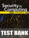Test Bank for Security in Computing 6th Edition by Charles Pfleeger