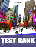 Test Bank for Sociology: A Down to Earth Approach 15th Edition by Jim M. Henslin