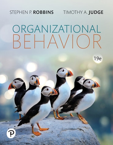 Instructor Manual for Organizational Behavior 19th Edition by Stephen P. Robbins
