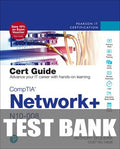 Test Bank for CompTIA Network+ N10-008 Cert Guide 1st Edition by Anthony J. Sequeira