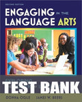 Test Bank for Engaging in the Language Arts: Exploring the Power of Language 2nd Edition by Donna Ogle