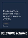 Solutions Manual for Newtonian Tasks Inspired by Physics Education Research: nTIPERs 1st Edition