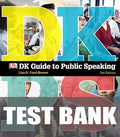 Test Bank for DK Guide to Public Speaking 3rd Edition by Lisa A. Ford-Brown
