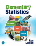 Solutions Manual for Elementary Statistics: Picturing the World 8th Edition by Ron Larson