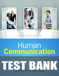 Test Bank for Human Communication: The Basic Course 14th Edition by Joseph A. DeVito