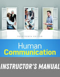 Instructor Manual for Human Communication: The Basic Course 14th Edition by Joseph A. DeVito