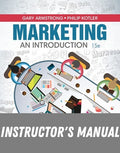 Instructor Manual for Marketing: An Introduction 15th Edition by Gary Armstrong