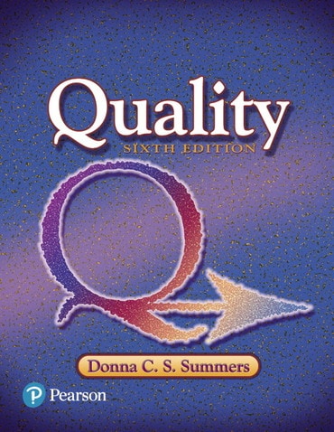 Instructor Manual for Quality 6th Edition by Donna C. S. Summers
