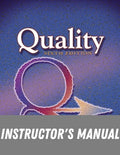 Instructor Manual for Quality 6th Edition by Donna C. S. Summers