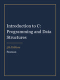 Solutions Manual for Introduction to C: Programming and Data Structures 5th Edition