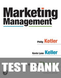 Test Bank for Marketing Management 16th Edition by Philip Kotler