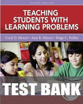 Test Bank for Teaching Students with Learning Problems 8th Edition by Cecil D. Mercer