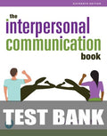 Test Bank for The Interpersonal Communication Book 16th Edition by Joseph A. DeVito