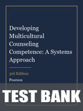 Test Bank for Developing Multicultural Counseling Competence: A Systems Approach 3rd Edition