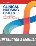Instructor Manual for Clinical Nursing Skills: A Concept-Based Approach 4th Edition
