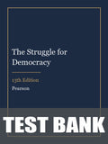 Test Bank for The Struggle for Democracy 13th Edition