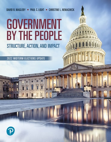Instructor Manual for Government by the People, 2022 Midterm Elections Update 27th Edition by David B. Magleby