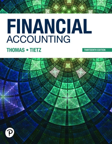 Test Bank for Financial Accounting 13th Edition by C William Thomas