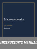 Instructor Manual for Macroeconomics 7th Edition