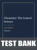 Test Bank for Chemistry: The Central Science 14th Edition