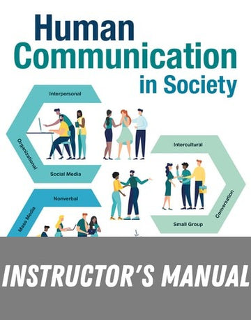 Instructor Manual for Human Communication in Society 6th Edition by Jess K. Alberts