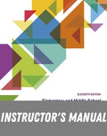 Instructor Manual for Elementary and Middle School Mathematics: Teaching Developmentally 11th Edition by John A. Van de Walle