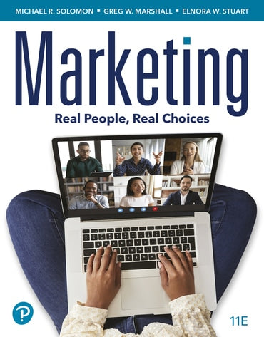 Test Bank for Marketing: Real People, Real Choices 11th Edition by Michael R. Solomon