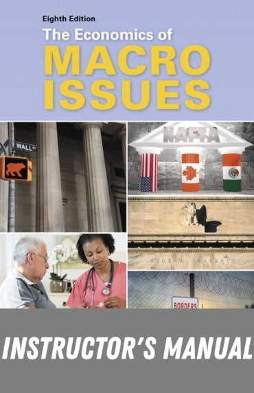 Instructor Manual for The Economics of Macro Issues 8th Edition by Roger LeRoy Miller