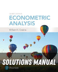 Solutions Manual for Econometric Analysis 8th Edition by William H. Greene