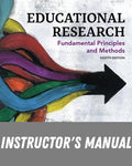 Instructor Manual for Educational Research: Fundamental Principles and Methods 8th Edition by James H. McMillan