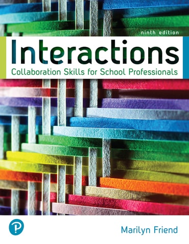 Instructor Manual for Interactions: Collaboration Skills for School Professionals 9th Edition by Marilyn Friend