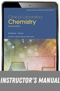 Instructor Manual for Clinical Laboratory Chemistry 2nd Edition by Robert Sunheimer