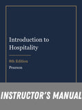 Instructor Manual for Introduction to Hospitality 8th Edition
