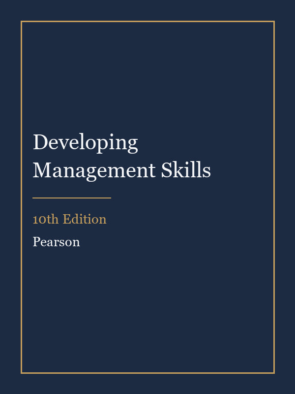 Instructor Manual for Developing Management Skills 10th Edition