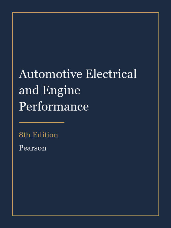 Instructor Manual for Automotive Electrical and Engine Performance 8th Edition