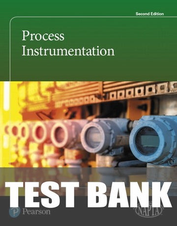 Test Bank for Process Instrumentation 2nd Edition